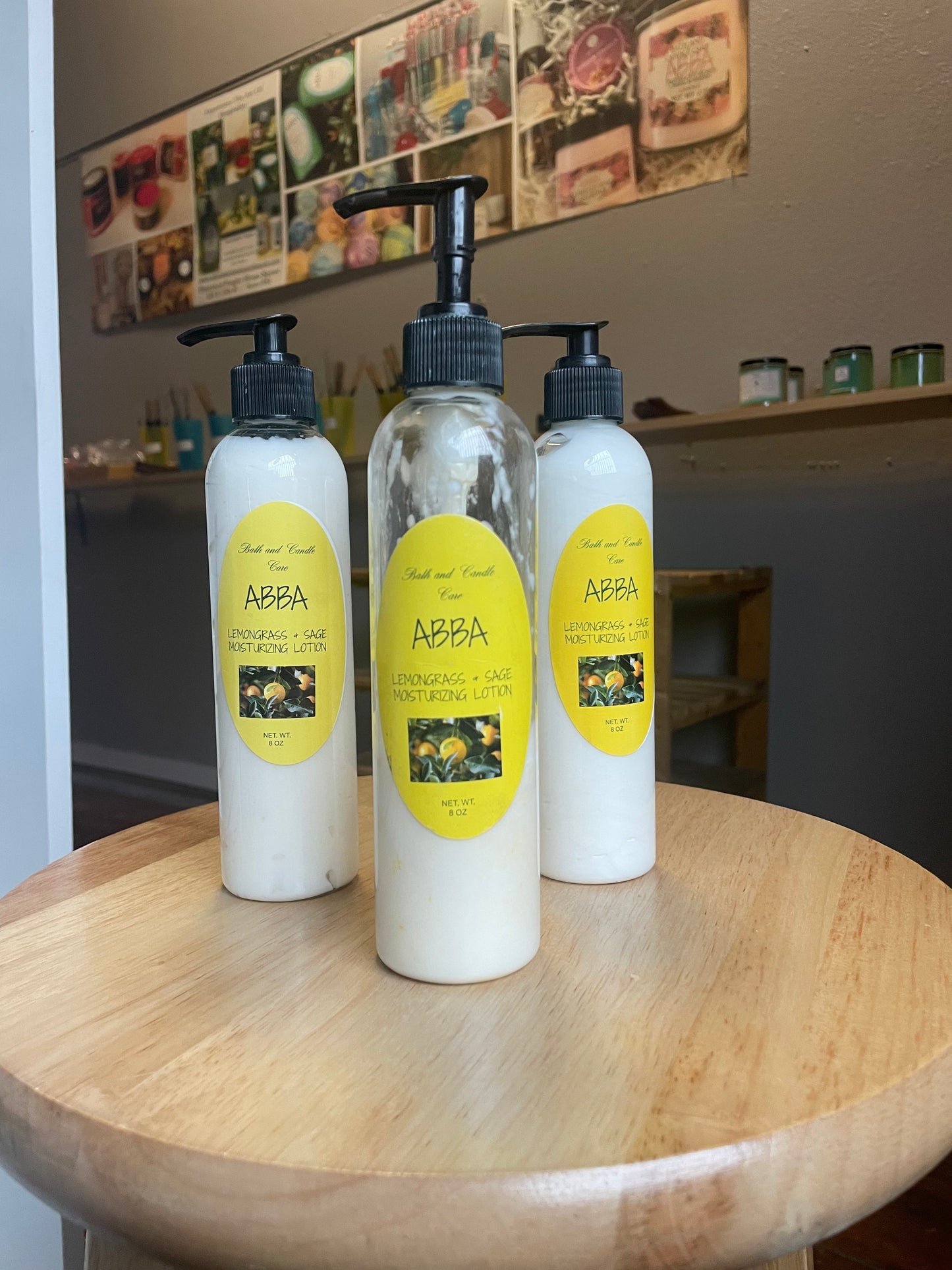 Lemongrass + Sage Moisturizing Lotion