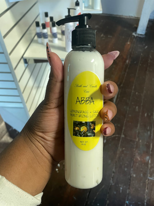 Lemongrass + Sage Moisturizing Lotion