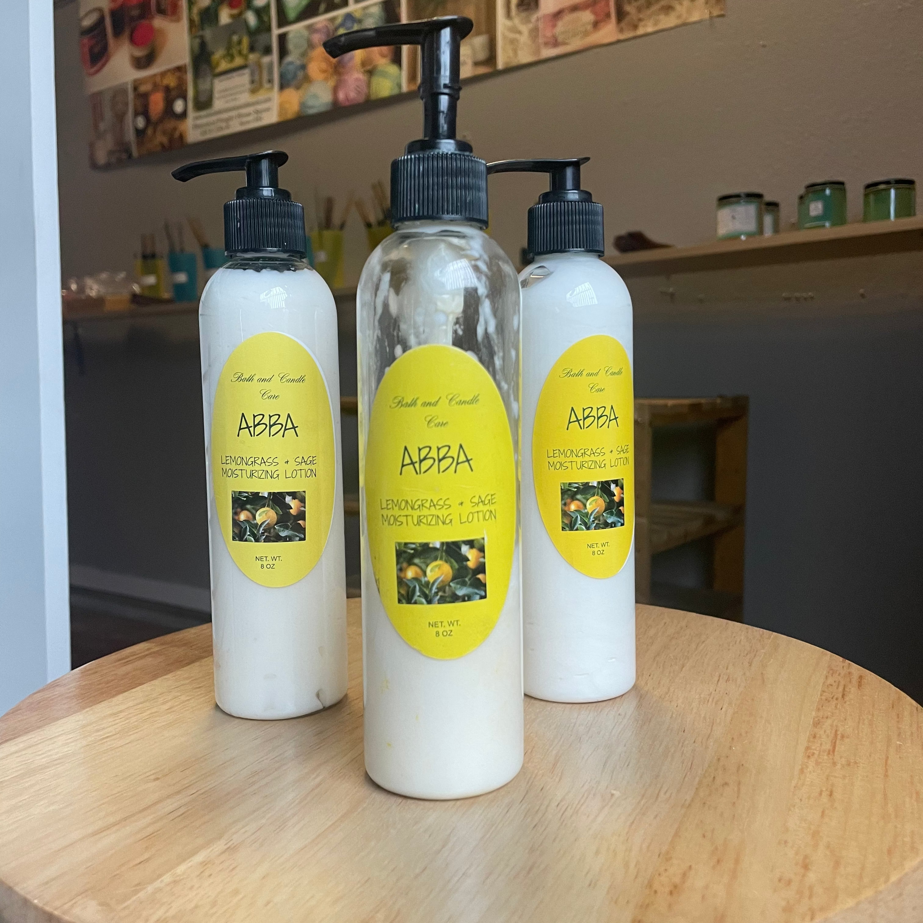 Lemongrass + Sage Moisturizing Lotion