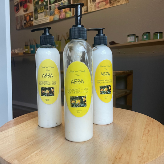Lemongrass + Sage Moisturizing Lotion